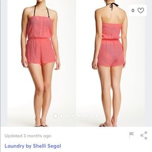 Laundry by Shelli Segal Romper Swim Coverup